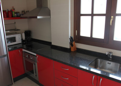 R23 - Kitchen with access to the south faced terrace.