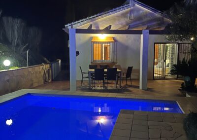 G55 - pool at night