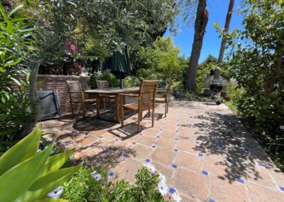 R07 - Terrace in the privat garden